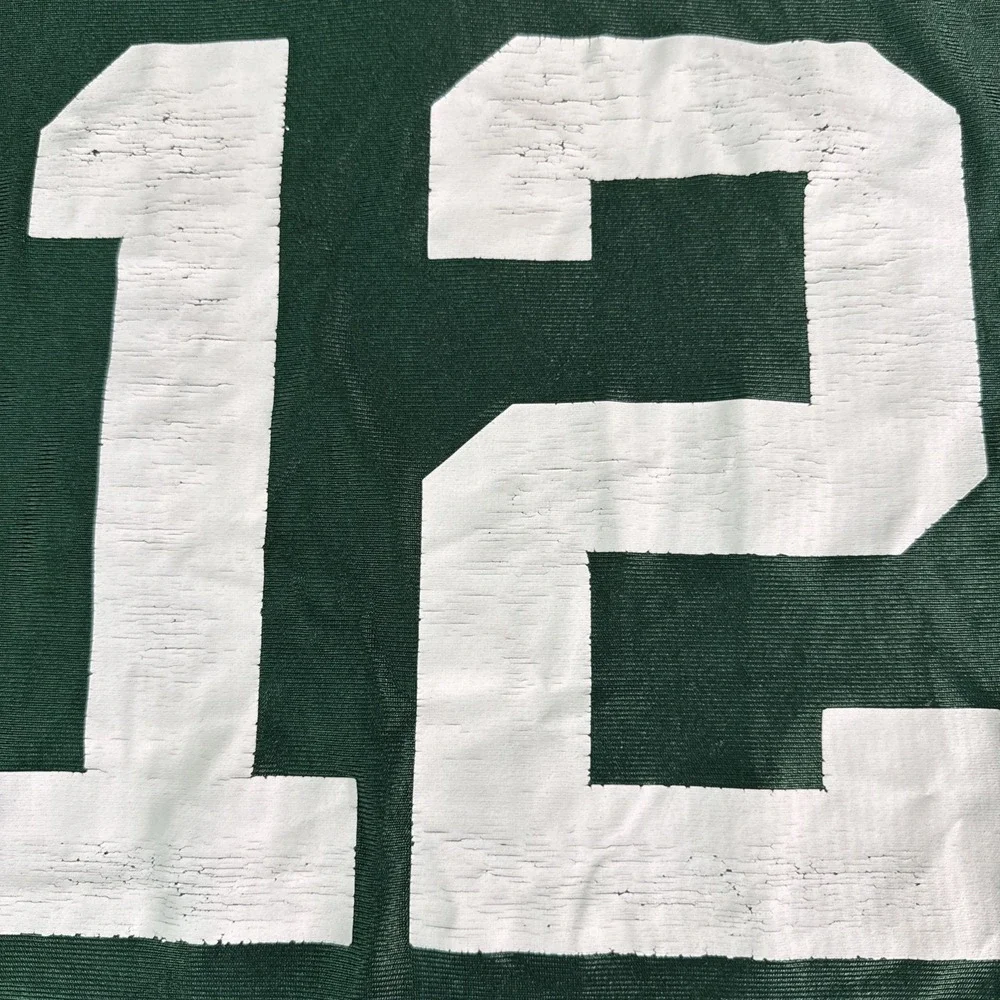 Aaron Rodgers #12 Packers Legend Jersey XL Green Bay NFL Vintage